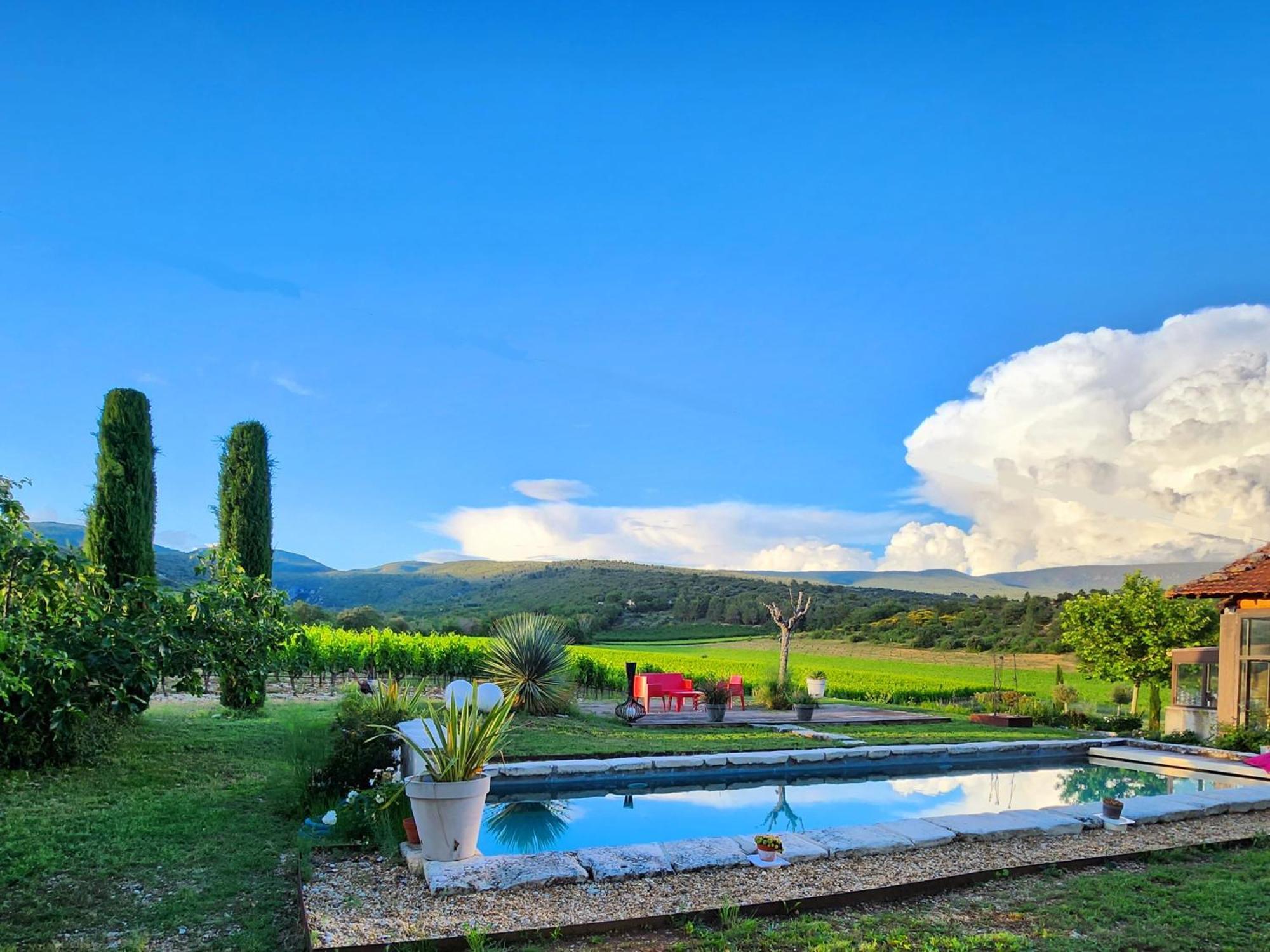 La Fontaine Des Noyers Villa Saint-Saturnin-d'Apt Exteriör bild