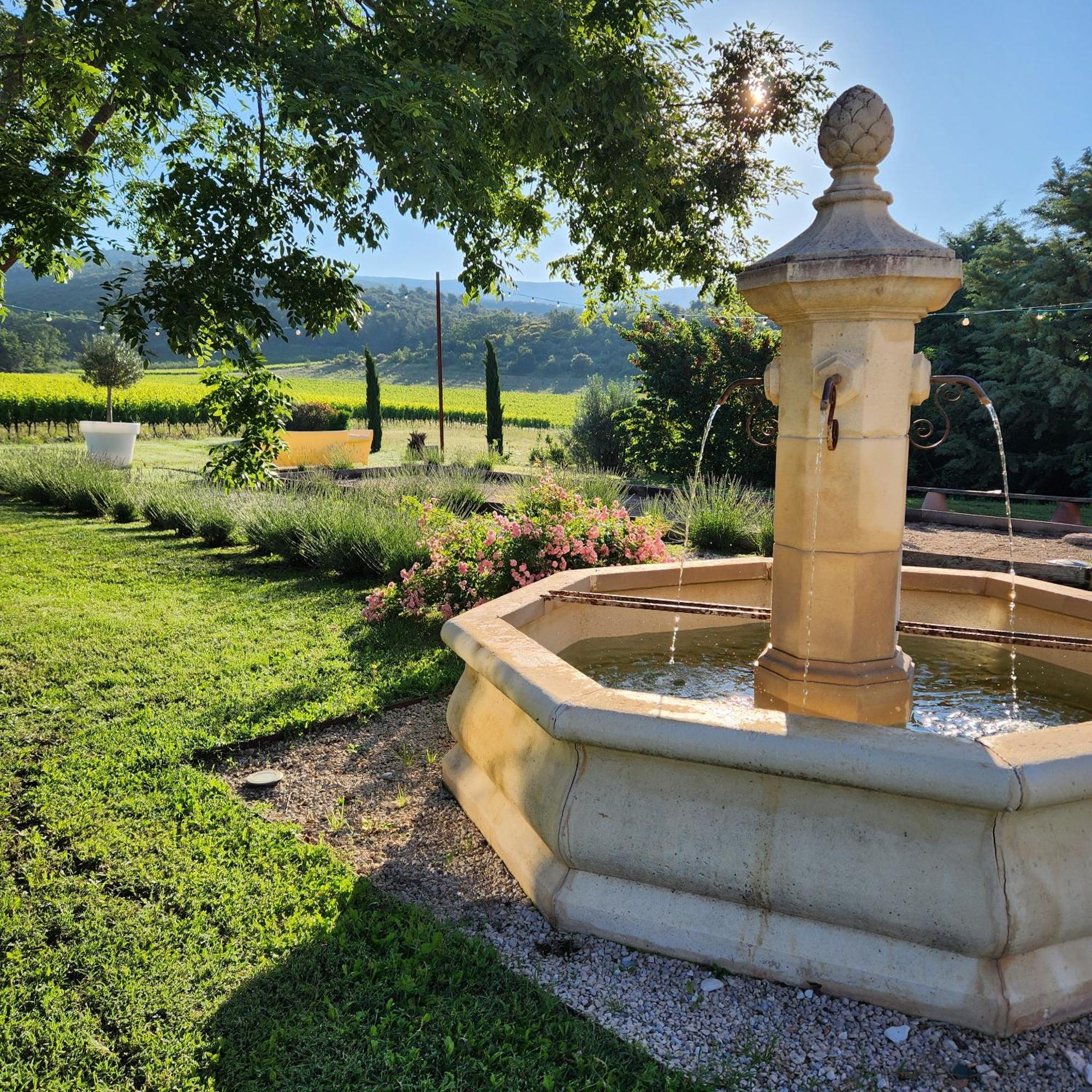 La Fontaine Des Noyers Villa Saint-Saturnin-d'Apt Exteriör bild